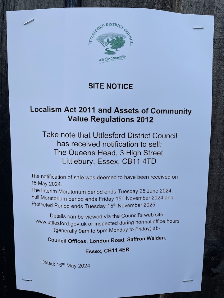 Site Notice ACV